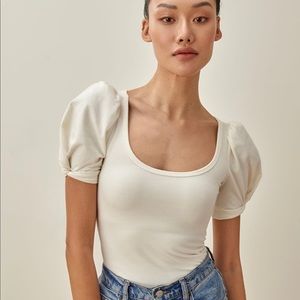 Reformation Francis Knit Top - new with tags Size S